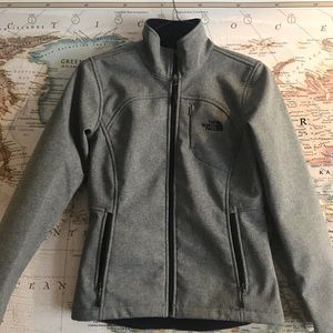 North Face fleece-lined windshell